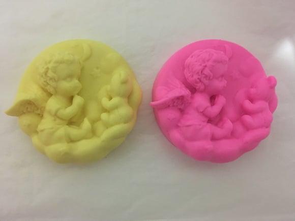 Sabonete Anjo com Urso (7 Cm) /