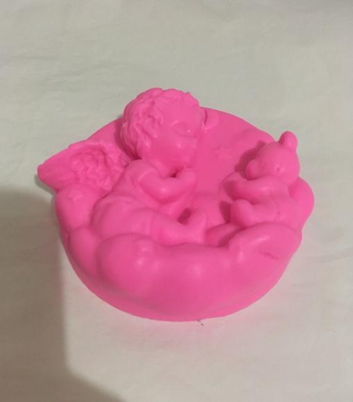 Sabonete Anjo com Urso (7 Cm) /