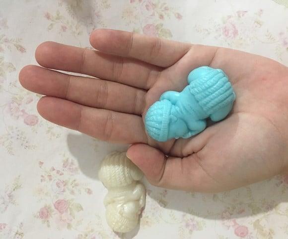 Sabonete Artesanal Bebê Dormindo Chá de Bebê /