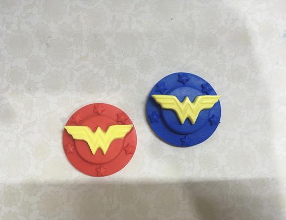 Sabonete Artesanal Escudo Mulher Maravilha Super Heróis ~