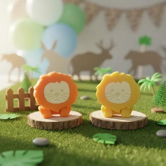 Sabonete Artesanal Leão Cute Safari ~ .