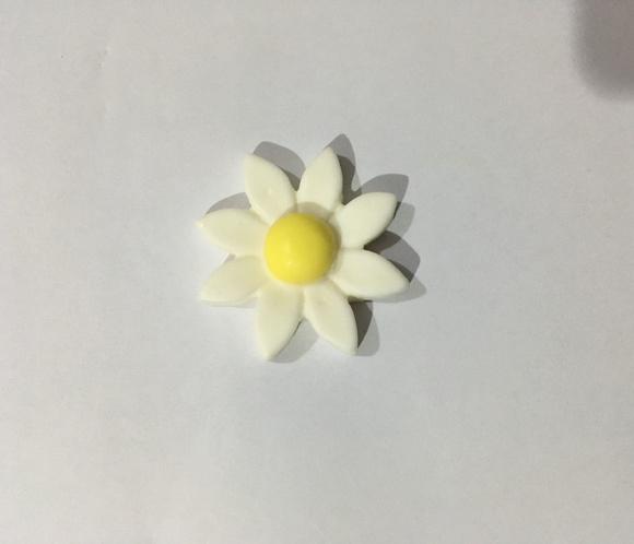 Sabonete Artesanal Margarida Flor 5 cm ~