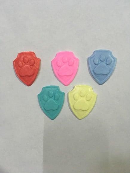 Sabonete Artesanal Mini Símbolo Patrulha Canina Patinha /