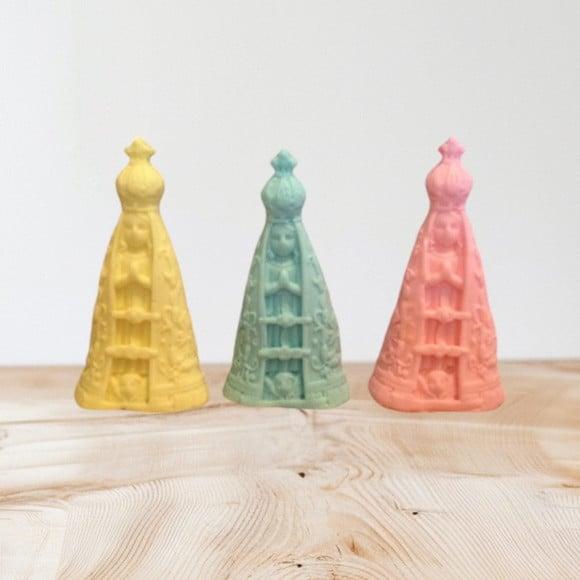 Sabonete Artesanal Nossa Senhora de Aparecida 3d /