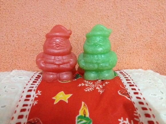 Sabonete Artesanal Papai Noel 3D