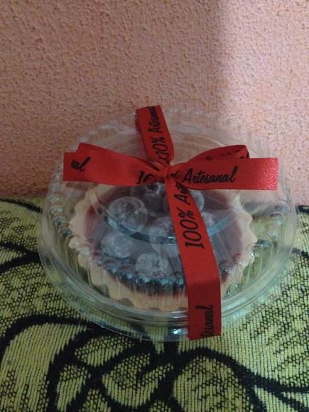 Sabonete Artesanal Torta de Blueberries (8 cm)