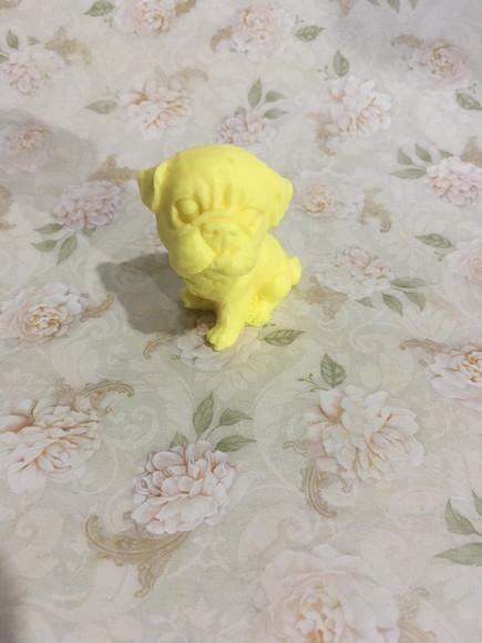 Sabonete cachorro pug 3d