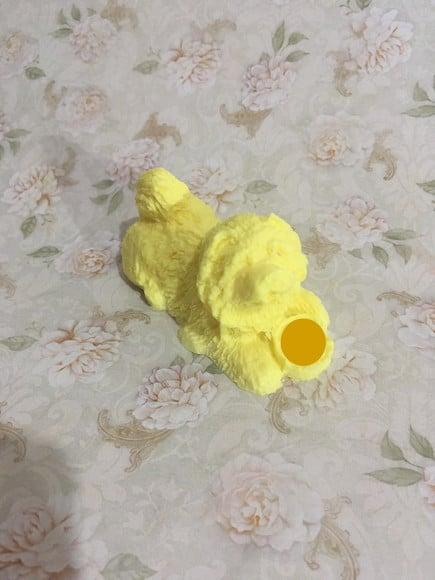 Sabonete cachorro com tijela (a tijela pode ser pintada)