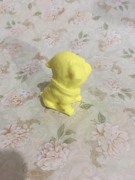 Sabonete cachorro pug 3d