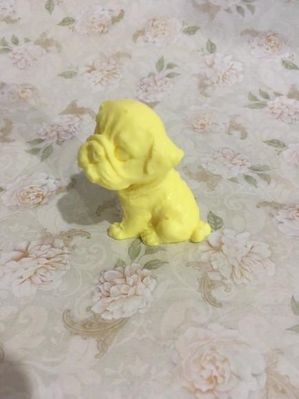 Sabonete cachorro pug 3d