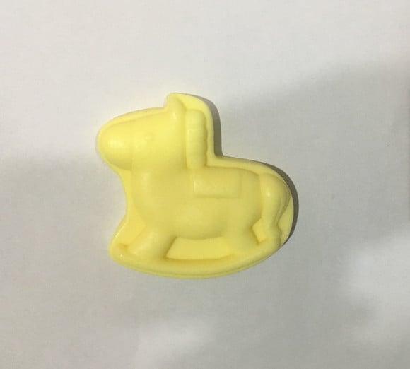 sabonete cavalo de balanço