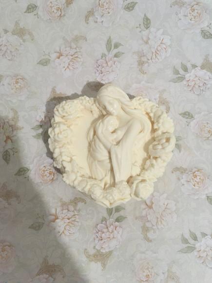 Sabonete Coração Mãe e bebê
