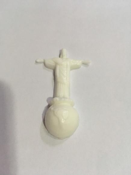 sabonete Cristo Redentor no tule
