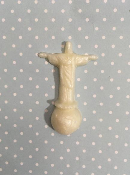 sabonete Cristo Redentor no tule