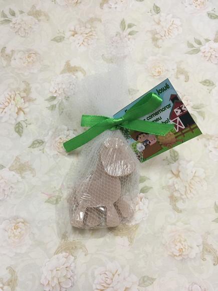 Sabonete Fazendinha Cute no Tule com Tag (unidade)