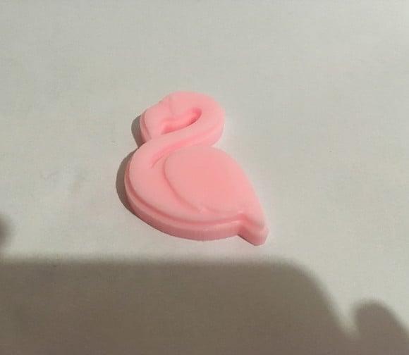 Sabonete flamingo (5 x 6 x 1)