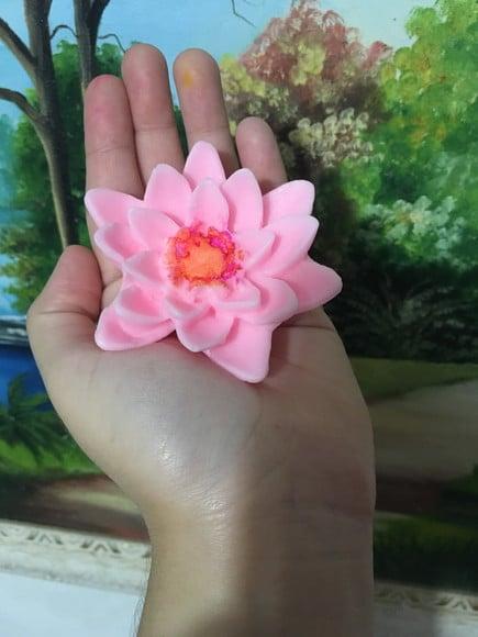 Sabonete Flor de Lótus com Cor a Escolher