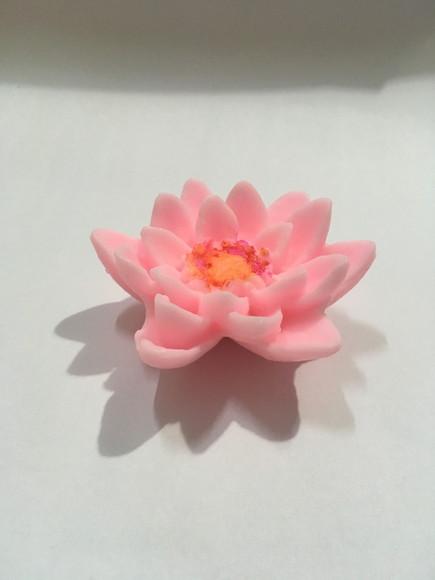 Sabonete Flor de Lótus no Tule com Tag