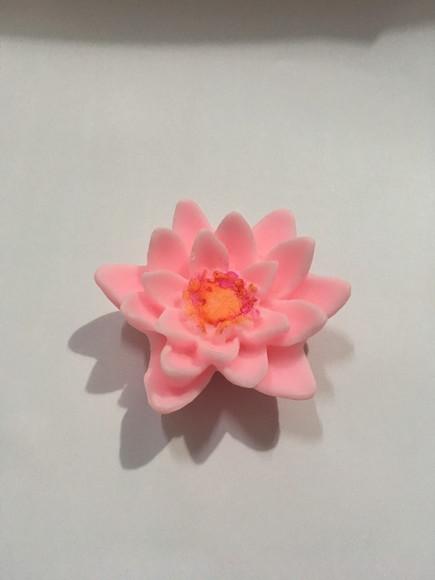 Sabonete Flor de Lótus no Tule com Tag