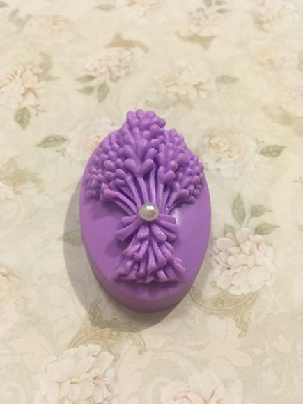 Sabonete Lavanda Barra com Aplicação de Pérola