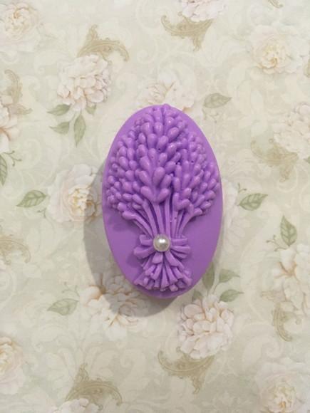 Sabonete Lavanda Barra com Aplicação de Pérola