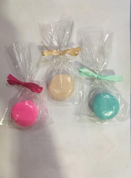 Sabonete Macaron no Saquinho Celofane