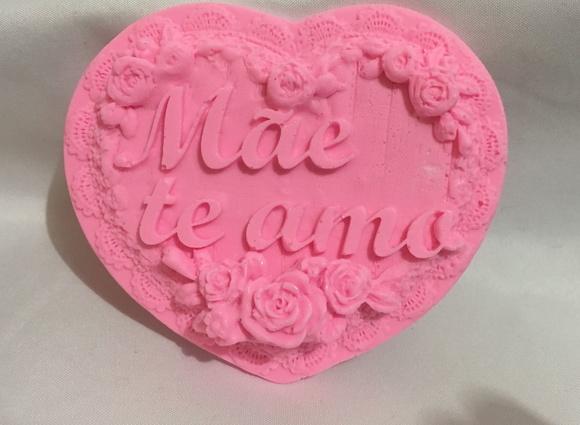 Sabonete Mãe Te Amo no Tule (10 Cm)