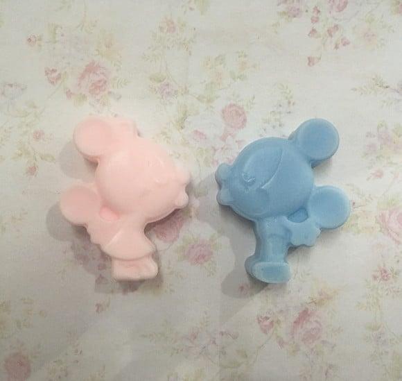 Sabonete Mickey ou Minnie