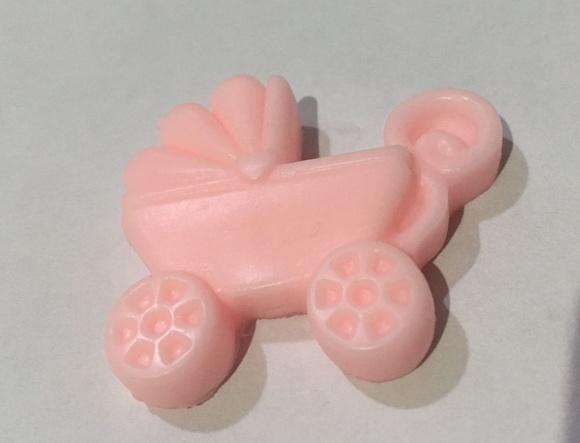 Sabonete Mini Carrinho de Bebê
