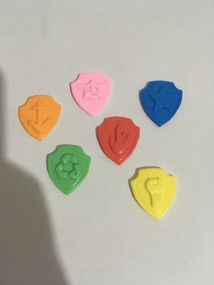 Sabonete mini escudo patrulha canina
