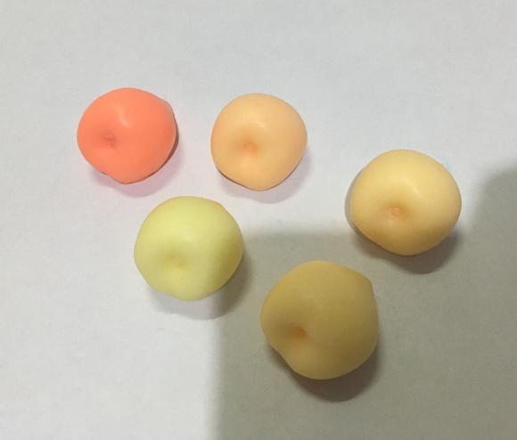 Sabonete mini pêssego