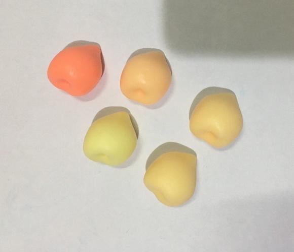 Sabonete mini pêssego