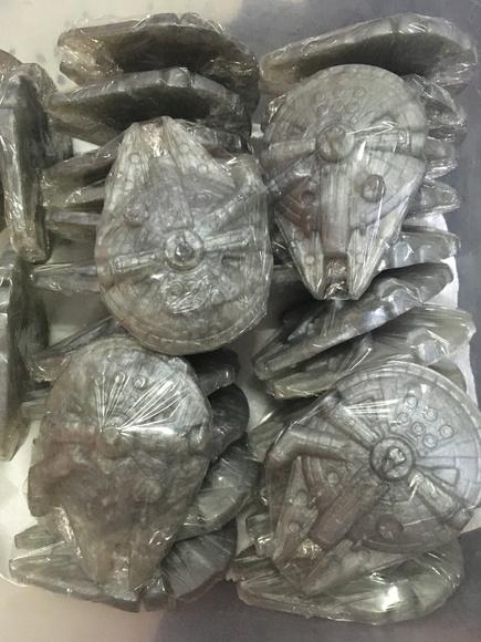 Sabonete Nave Star Wars Perolada (8 Cm)