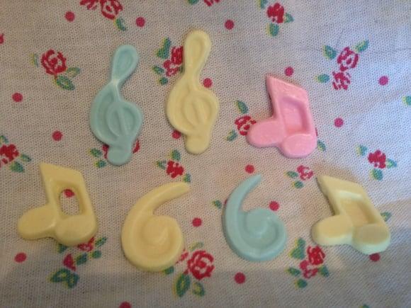 Sabonete Notas Musicais