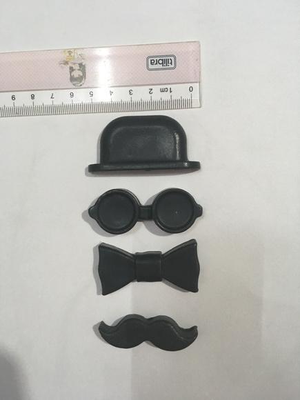 Sabonete Óculos Chapéu Gravata E Bigode (kit Com 4)