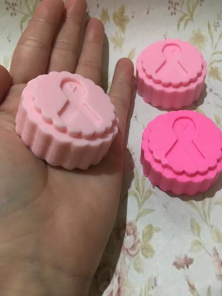 Sabonete Outubro Rosa /