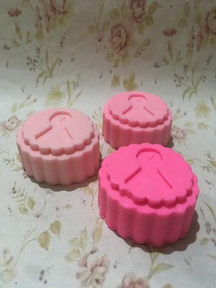 Sabonete Outubro Rosa /