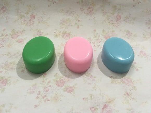 Sabonete oval para lavabo