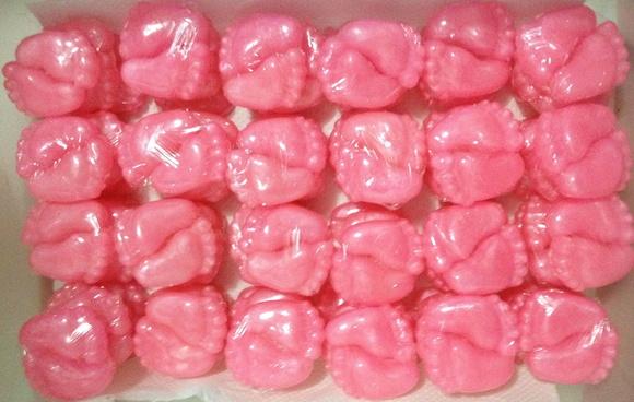 Sabonete Par de Pés Pezinhos Perolados