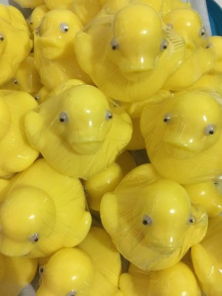 Sabonete Pato com Olhos Móveis