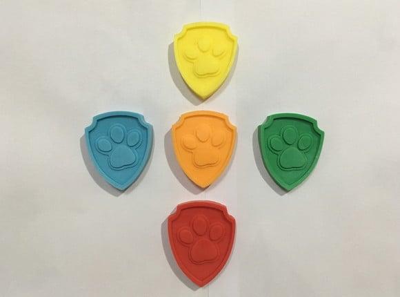 Sabonete Patrulha Canina Escudo