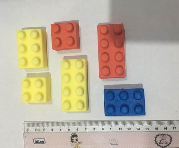 Sabonete Peças Lego