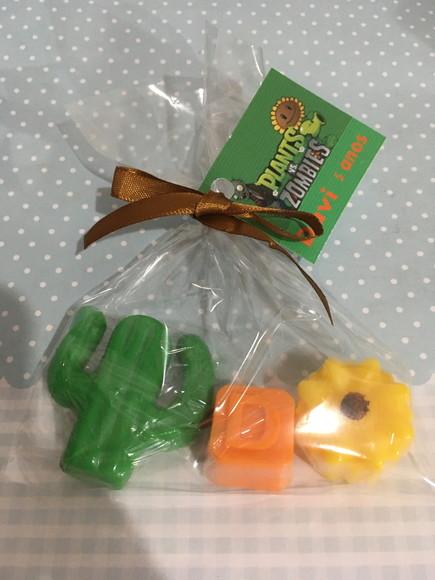 Sabonete Plants Vs Zombies Lembrancinha