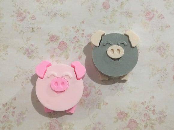 Sabonete Porco Porquinho Cute