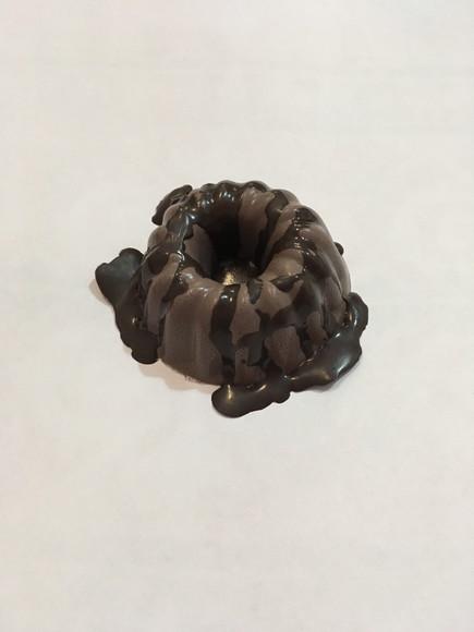 Sabonete pudim de chocolate