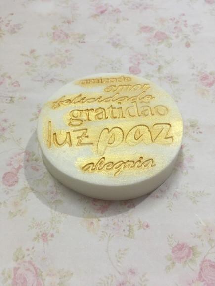 Sabonete Redondo Barra Gratidão