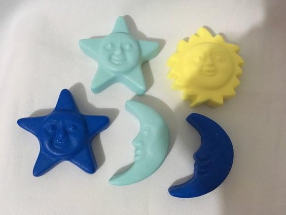 Sabonete Sol, Lua e Estrela (unidade)