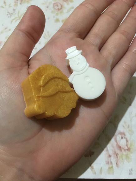 Sabonete Tema Natal Papai Noel Meia Árvore Boneco de Neve