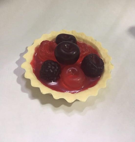 Sabonete Torta (mirtilo, Morango ou Frutas Vermelhas)