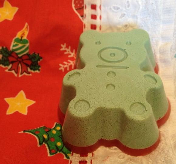 Sabonete Urso (Temal Natal) Comp.: 7cm